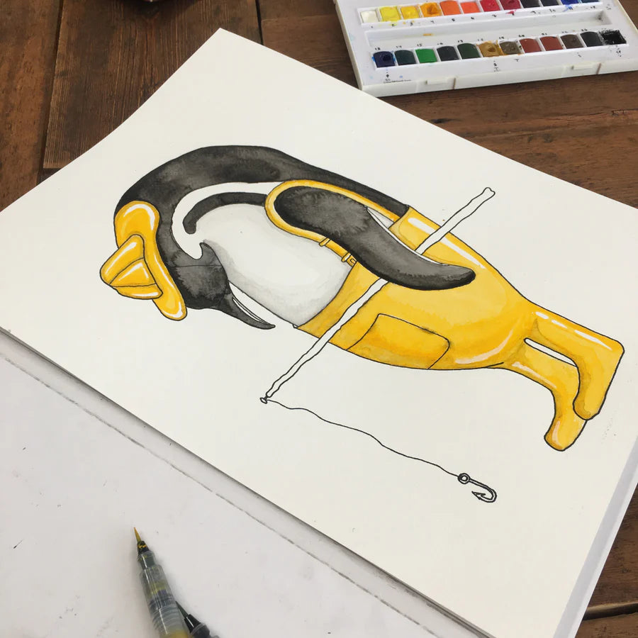 Lakor - No Catch - Mustard T-shirt