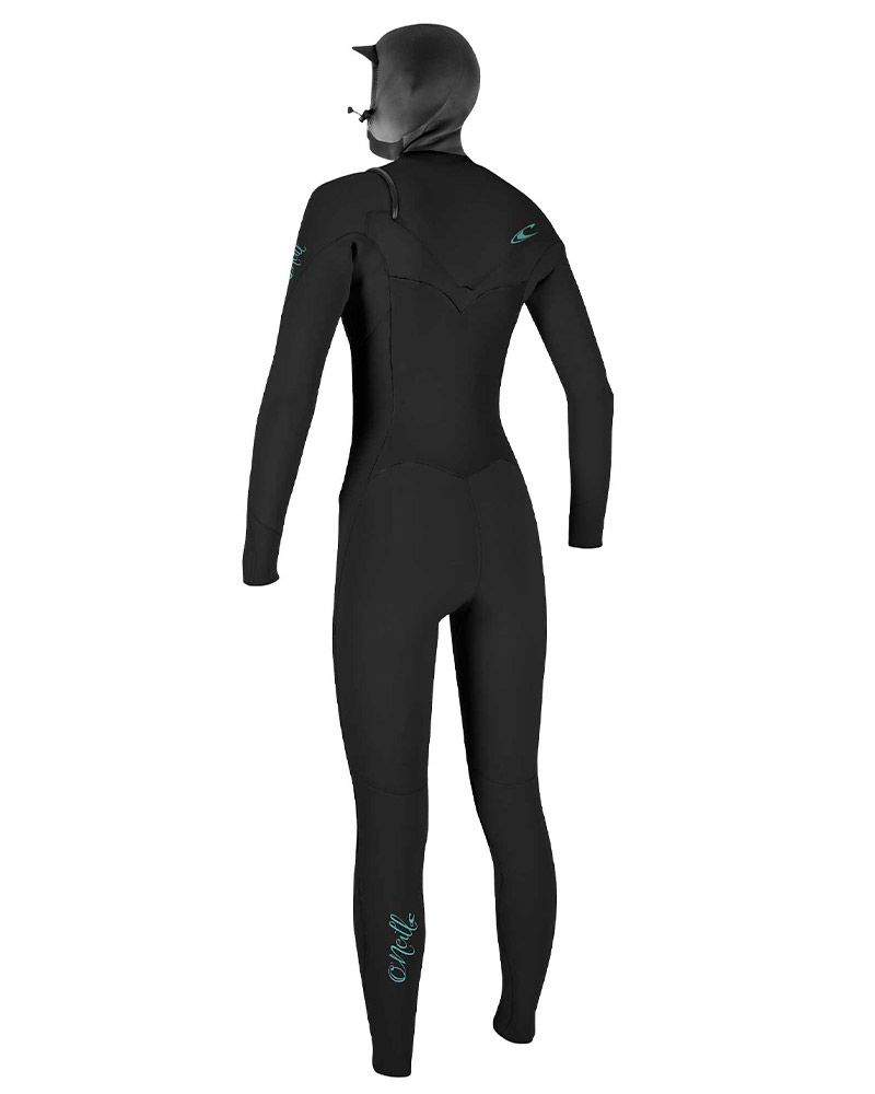 O'NEILL Women's Epic 6/5/4 bröstdragkedja med huva våtdräkt 