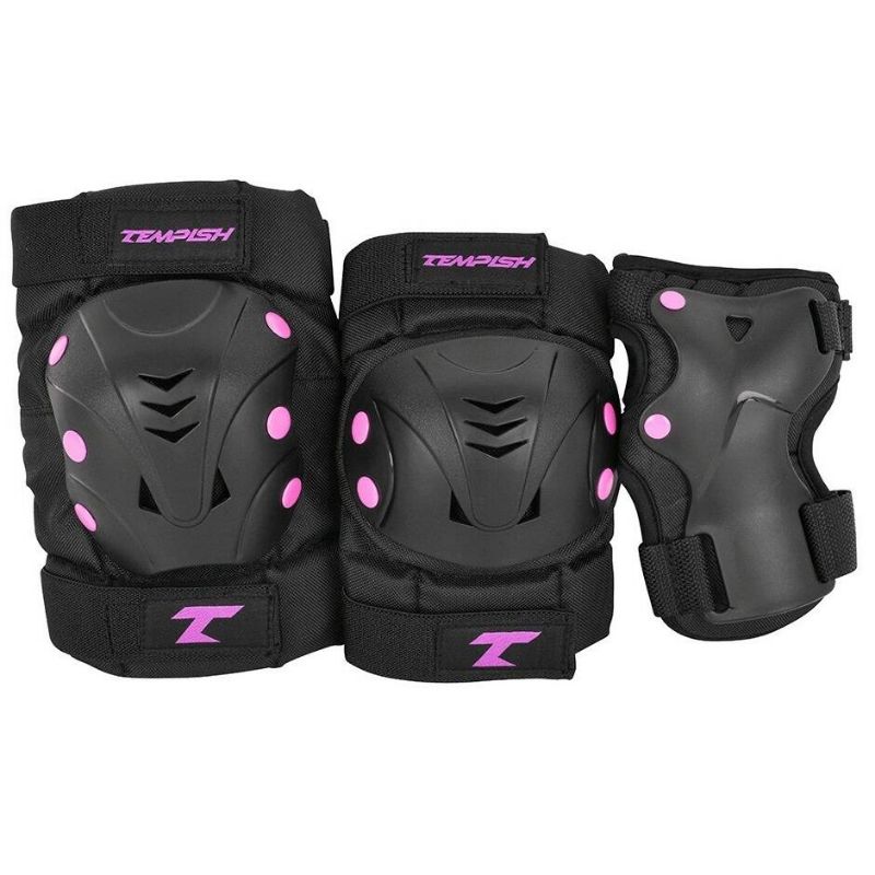 Tempish Taky Protection Kit 3-pack (svart-rosa)