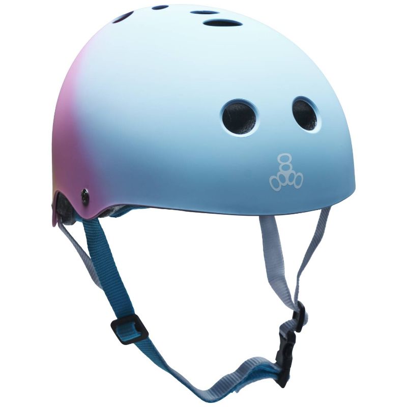 Triple Eight Certified Sweatsaver Skater Helmet (Sunset)