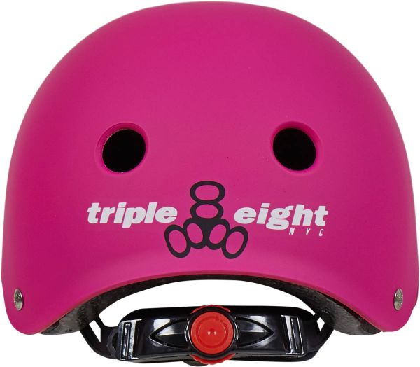 Triple Eight Lil 8 Skater Helmet Kids (Pink)