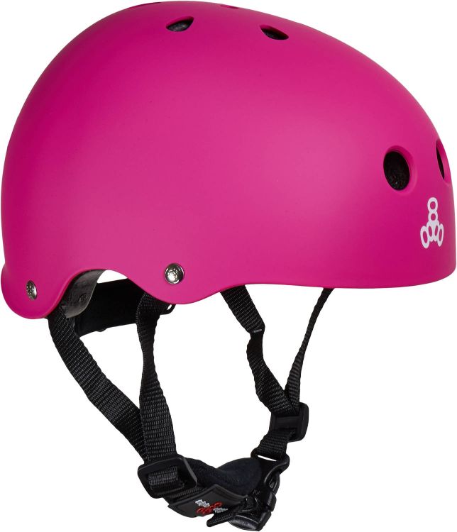 Triple Eight Lil 8 Skater Helmet Kids (Pink)